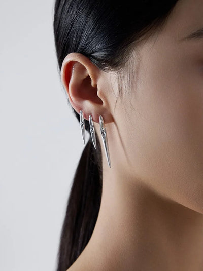 Cute goth earrings-Y3K Style