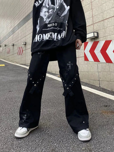 Cyberpunk jeans-Y3K Style
