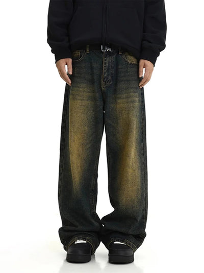 Sand washed jeans-Y3K Style