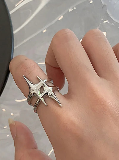 Star ring y2k-Y3K Style